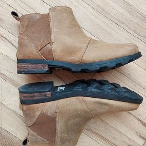 Sorel leather ankle boots